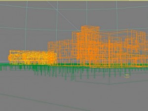 3d building 628 3D 모델