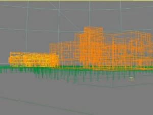 3d building 628 3D Model