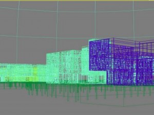 3d building 628 3D 모델