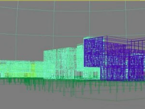 3d building 628 3D Model