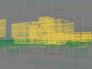 3d building 628 3D Model