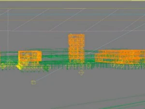 3d building 628 3D Model