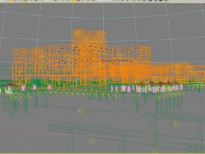 3d building 628 3D Model