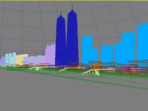 3d building 633 3D Model