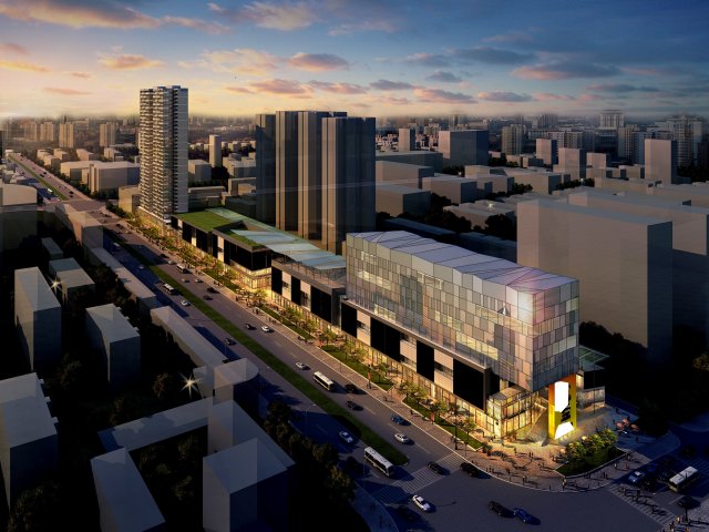 3d building 634 3D Model .c4d .max .obj .3ds .fbx .stl .blend 