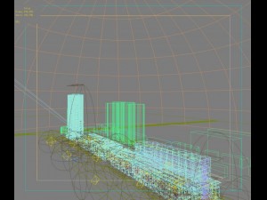 3d building 634 3D Model
