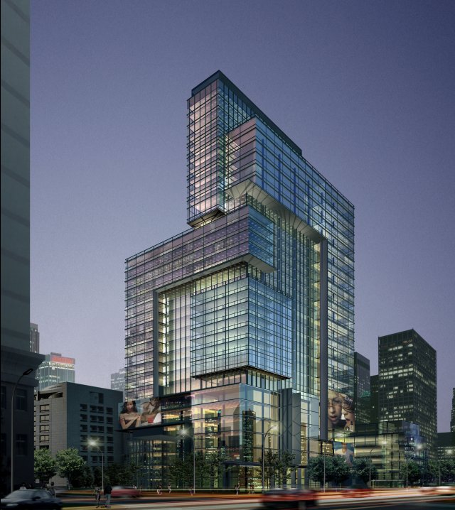 3d building 641 3D Model .c4d .max .obj .3ds .fbx .stl .blend 
