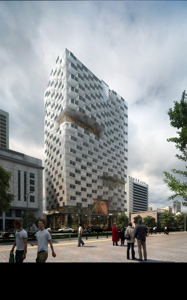 3d building 642 3D Model .c4d .max .obj .3ds .fbx .stl .blend 
