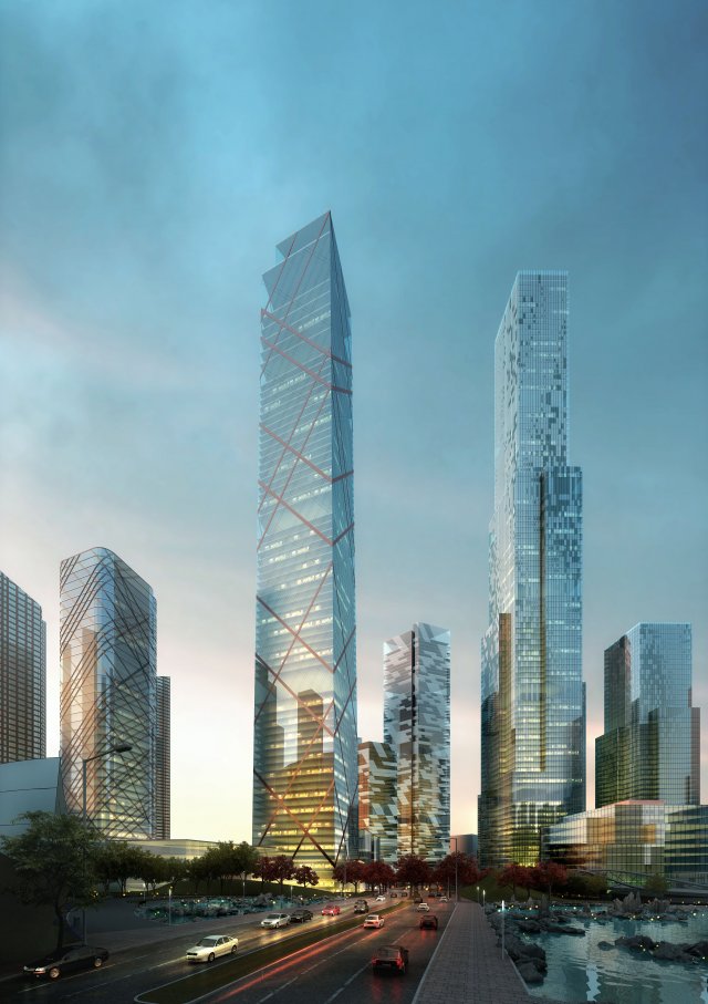 3d building 648 3D Model .c4d .max .obj .3ds .fbx .stl .blend 