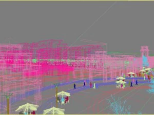 3d building 651 3D Model