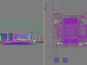 3d building 652 3D Model