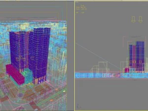 3d building 655 3D Model