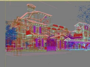 3d building 657 3D Model
