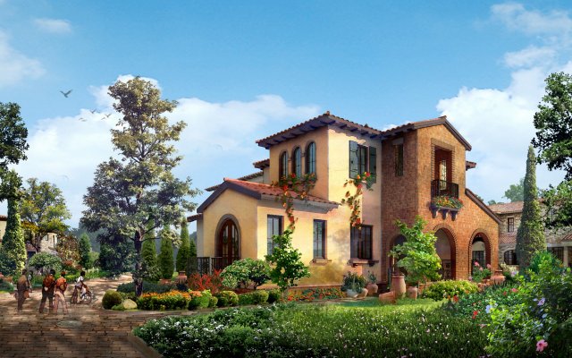 3d building 671 3D Model .c4d .max .obj .3ds .fbx .stl .blend