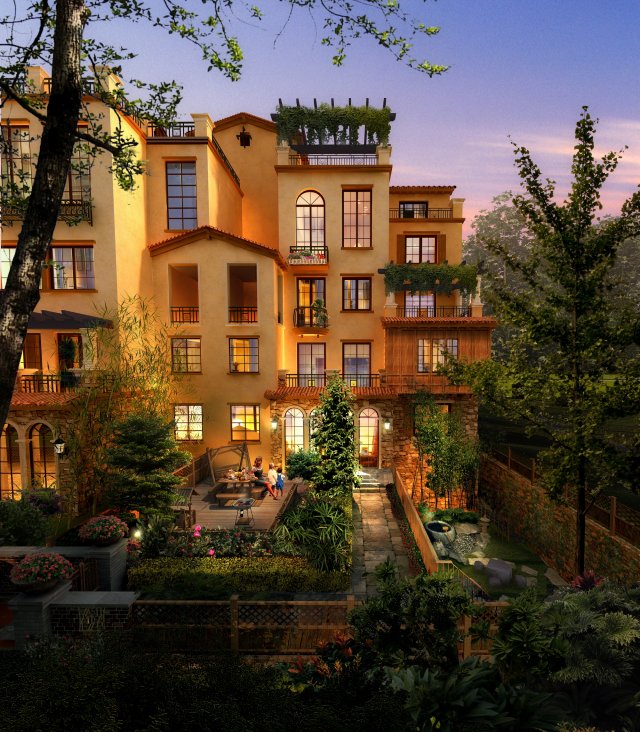 3d building 676 Modello 3D .c4d .max .obj .3ds .fbx .stl .blend 