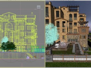 3d building 676 Modello 3D