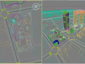 3d building 678 3D Model