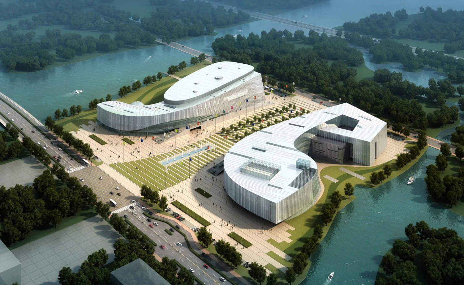 3d building 685 3D Model .c4d .max .obj .3ds .fbx .stl .blend 