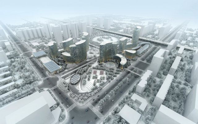 3d building 689 3D Model .c4d .max .obj .3ds .fbx .stl .blend 
