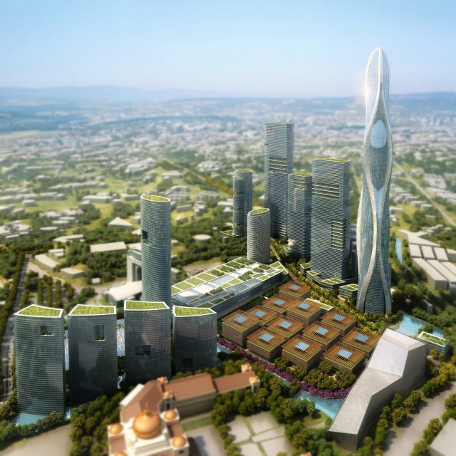 3d building 694 3D-Modell .c4d .max .obj .3ds .fbx .stl .blend 
