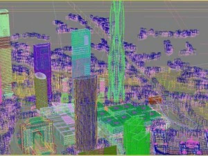 3d building 694 3D Model