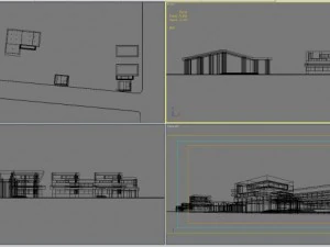 3d building 183 3D Model
