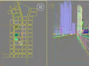 3d building 701 3D Model