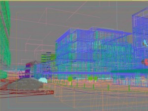 3d building 703 Model 3D