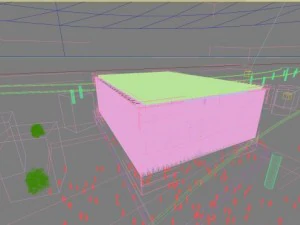 3d building 710 3D Model