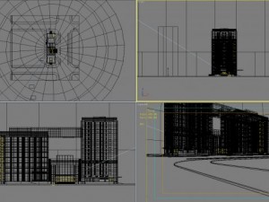 3d building 713 Modelo 3D