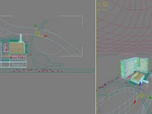 3d building 725 3D Model