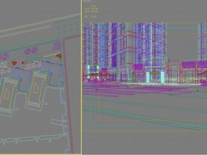 3d building 744 3D Model