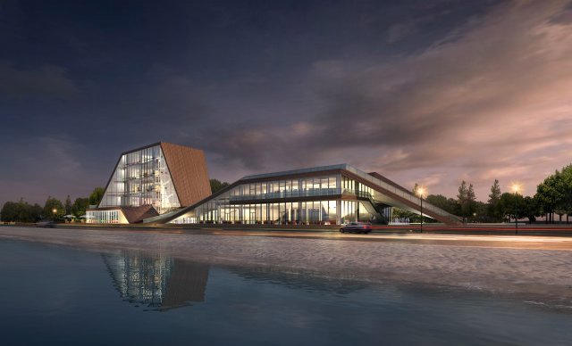 3d building 745 3D 模型 .c4d .max .obj .3ds .fbx .stl .blend 