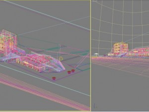 3d building 745 3D 模型