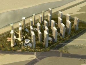 3d building 747 3D Model