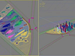 3d building 747 3D Model