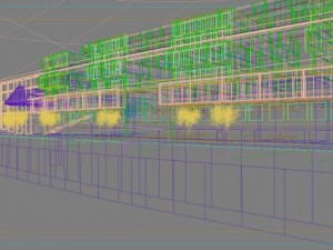 3d building 757 3D Model