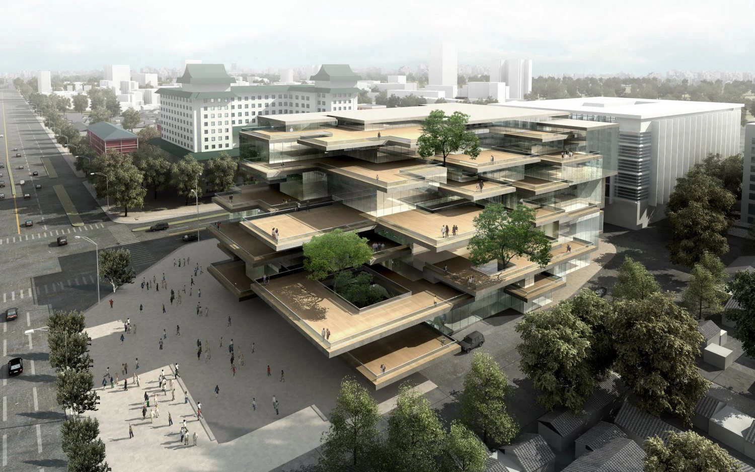 3d building 773 3D Model .c4d .max .obj .3ds .fbx .stl .blend 