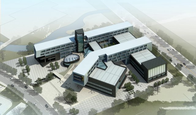 3d building 776 3D Model .c4d .max .obj .3ds .fbx .stl .blend 