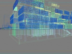 3d building 777 3D Modell