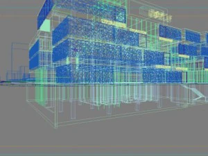 3d building 777 3D Model