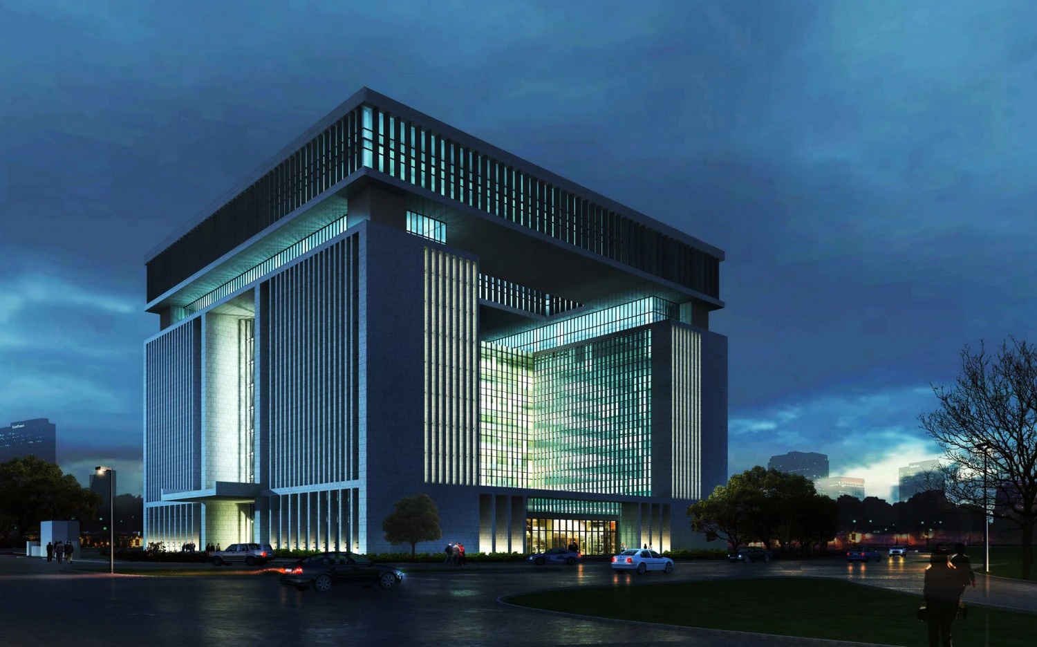 3d building 783 3D Model .c4d .max .obj .3ds .fbx .stl .blend 