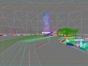 3d building 786 3D Model