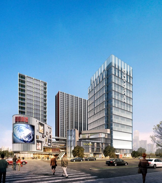 3d building 789 3D Модель .c4d .max .obj .3ds .fbx .stl .blend 