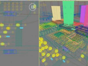 3d building 805 3D Model