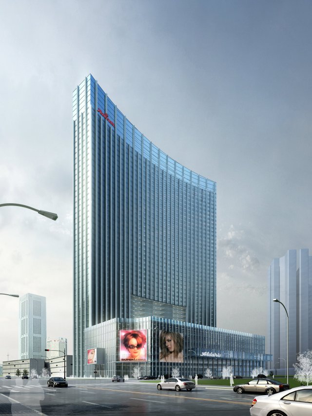 3d building 806 3D 모델 .c4d .max .obj .3ds .fbx .stl .blend 