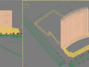 Edificio 3D 806 Modello 3D