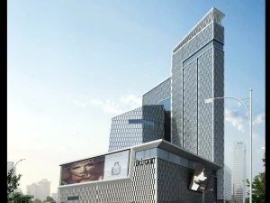 3d building 808 3D Model