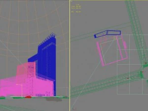 edif&iacute;cio 3D 808 Modelo 3D