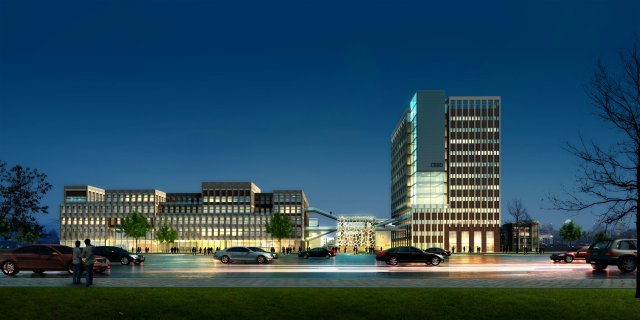 3d building 815 3D Model .c4d .max .obj .3ds .fbx .stl .blend 